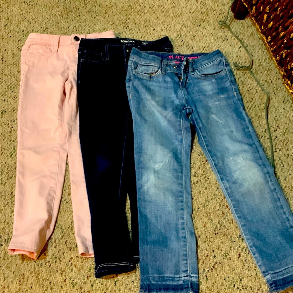 Little girls Sonoma size  6 pants lot of 3